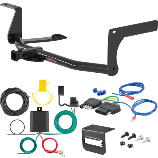 For 2005-2018 VW Jetta Trailer Hitch + Wiring 5 Pin Fits Sedan Except Diesel Curt 11474 1-1/4 Tow Receiver