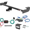 For 05-06 Scion xA All Models Trailer Hitch + Wiring 5 Pin Curt 11488 1-1/4 Tow Receiver