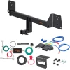 For 18-22 Toyota C-HR All Models Trailer Hitch + Wiring 5 Pin Curt 11490 1-1/4 Tow Receiver