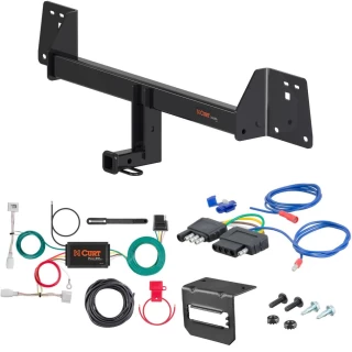 For 2018-2022 Toyota CHR Trailer Hitch + Wiring 5 Pin Fits All Models Curt 11490 1-1/4 Tow Receiver