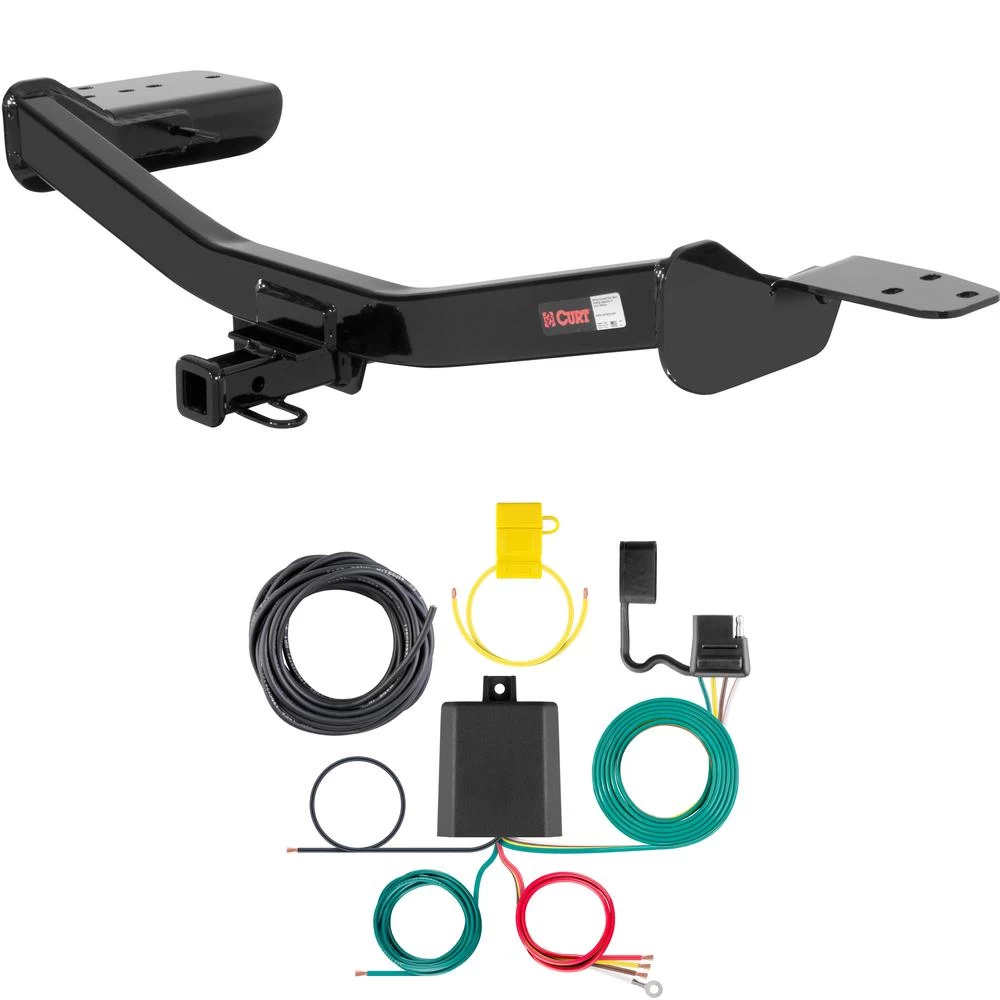 For 2008-2012 INFINITI EX35 Trailer Hitch + Wiring 4 Pin Fits All Models Curt 11510 59236 1-1/4 Tow Receiver
