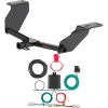 For 20-25 Toyota Corolla Sedan Trailer Hitch + Wiring 4 Pin Curt 11596 56454 1-1/4 Tow Receiver