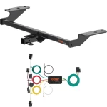 For 2020-2024 Kia Forte Trailer Hitch + Wiring 4 Pin Except GT Curt 11620 56457 1-1/4 Tow Receiver