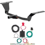 For 2021-2023 Hyundai Elantra Trailer Hitch + Wiring 4 Pin Except N N Line or Hybrid Curt 11630 56470 1-1/4 Tow Receiver