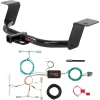 For 16-17 Honda Accord Sedan Exc Hybrid Trailer Hitch + Wiring 4 Pin Curt 11681 56299 1-1/4 Tow Receiver