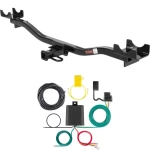 For 2006-2009 Mercedes E-Class Wagon Trailer Hitch + Wiring 4 Pin Fits All Models Curt 11701 59236 1-1/4 Tow Receiver