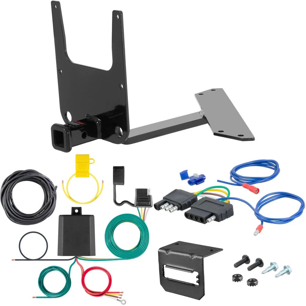 For 1996-2002 Mercedes E320 Trailer Hitch + Wiring 5 Pin Fits Sedan Curt 11744 1-1/4 Tow Receiver