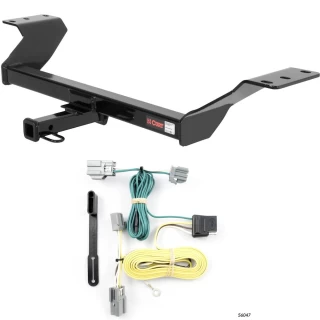 For 2010-2011 Buick Lucerne Trailer Hitch + Wiring 4 Pin Fits All Models Curt 12022 56047 1-1/4 Tow Receiver