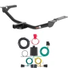 For 07-10 Ford Edge Lincoln MKX Trailer Hitch + Wiring 4 Pin Curt 12036 56329 1-1/4 Tow Receiver