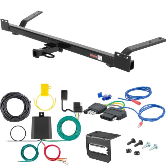 For 1985-1990 Buick LeSabre Trailer Hitch + Wiring 5 Pin Fits All Models Curt 12041 1-1/4 Tow Receiver