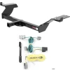 For 06-09 Buick Lucerne Trailer Hitch + Wiring 4 Pin Curt 12044 56047 1-1/4 Tow Receiver