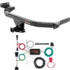 For 17-22 KIA Sportage All Models Trailer Hitch + Wiring 4 Pin Curt 12158 56321 1-1/4 Tow Receiver