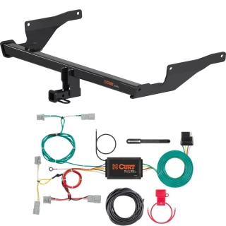 For 2016 Mazda CX-5 Trailer Hitch + Wiring 4 Pin Fits All Models Curt 12170 56310 1-1/4 Tow Receiver