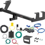 For 2018-2022 Ford EcoSport Trailer Hitch + Wiring 5 Pin Fits All Models Curt 12188 1-1/4 Tow Receiver