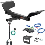 For 2018-2024 GMC Terrain Trailer Hitch + Wiring 5 Pin Except Premier & Diesel Curt 12201 1-1/4 Tow Receiver