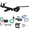 For 86-95 Mercury Sable Sedan & Wagon Exc w/ Dual Exhaust Trailer Hitch + Wiring 5 Pin Curt 12232 1-1/4 Tow Receiver
