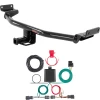 For 19-21 Hyundai Tucson Excluding Night Edition Trailer Hitch + Wiring 4 Pin Curt 12241 56442 1-1/4 Tow Receiver