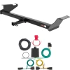 For 2011-2020 Dodge Grand Caravan Trailer Hitch + Wiring 4 Pin Fits All Models Curt 12264 56331 1-1/4 Tow Receiver