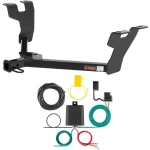 For 2005-2009 Subaru Outback Trailer Hitch + Wiring 4 Pin Fits Wagon Sport Curt 12284 59236 1-1/4 Tow Receiver