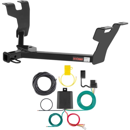 For 2005-2009 Subaru Outback Trailer Hitch + Wiring 4 Pin Fits Wagon Sport Curt 12284 59236 1-1/4 Tow Receiver
