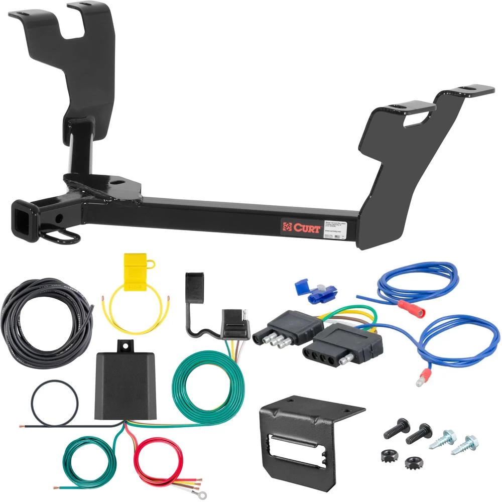 For 2005-2009 Subaru Legacy Trailer Hitch + Wiring 5 Pin Fits Sedan Curt 12284 1-1/4 Tow Receiver