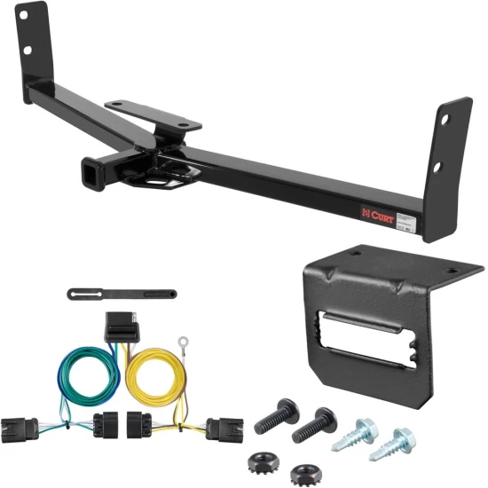For 2010-2017 GMC Terrain Trailer Hitch + Wiring 5 Pin Fits All Models Curt 12291 1-1/4 Tow Receiver
