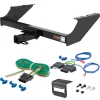 For 2008-2016 Ford F350 Super Duty Trailer Hitch + Wiring 5 Pin Except w/ 20" spare tire Curt 13014 2 inch Tow Receiver