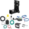 For 2003-2005 Mercedes ML350 Trailer Hitch + Wiring 5 Pin Fits All Models Curt 13018 2 inch Tow Receiver