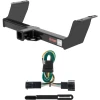 For 86-92 Ford Ranger All Models Trailer Hitch + Wiring 4 Pin Curt 13019 55314 2 inch Tow Receiver