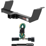 For 86-92 Ford Ranger All Models Trailer Hitch + Wiring 4 Pin Curt 13019 55314 2 inch Tow Receiver