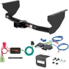 For 99-04 Jeep Grand Cherokee All Models Trailer Hitch + Wiring 5 Pin Curt 13051 2 inch Tow Receiver
