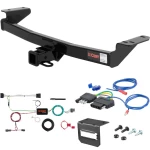 For 2011-2015 Kia Sportage Trailer Hitch + Wiring 5 Pin Except SX models Curt 13066 2 inch Tow Receiver