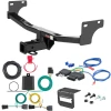 For 11-17 Jeep Patriot All Models Trailer Hitch + Wiring 5 Pin Curt 13081 2 inch Tow Receiver
