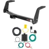 For 92-95 Toyota 4 Runner w/ 31.5" or Smaller Tires Trailer Hitch + Wiring 4 Pin Curt 13094 59236 2 inch Tow Receiver