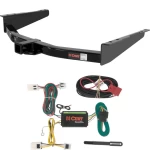 For 2012-2021 Nissan NV1500 Trailer Hitch + Wiring 4 Pin Fits All Models Curt 13109 56148 2 inch Tow Receiver