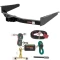 For 2012-2021 Nissan NV1500 Trailer Hitch + Wiring 4 Pin Fits All Models Curt 13109 56148 2 inch Tow Receiver