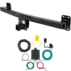 For 11-17 Volkswagen Touareg 13-14 Porsche Cayenne Trailer Hitch + Wiring 4 Pin Curt 13116 59236 2 inch Tow Receiver