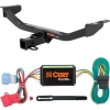 For 13-18 Acura RDX All Models Trailer Hitch + Wiring 4 Pin Curt 13130 56008 2 inch Tow Receiver