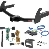 For 95-03 Dodge Dakota All Models Trailer Hitch + Wiring 5 Pin Curt 13145 2 inch Tow Receiver