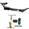 For 2001-2002 Toyota 4Runner Trailer Hitch + Wiring 4 Pin Fits Models w/o Factory Connector Curt 13157 55341 2 inch Tow Receiver
