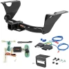 For 10-14 Subaru Legacy All Models Trailer Hitch + Wiring 5 Pin Curt 13158 2 inch Tow Receiver