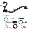 For 13-21 Nissan NV200 15-18 Chevrolet City Express Trailer Hitch + Wiring 4 Pin Curt 13165 56279 2 inch Tow Receiver