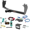 For 14-18 Jeep Cherokee Exc Trailhawk Trailer Hitch + Wiring 5 Pin Curt 13171 2 inch Tow Receiver