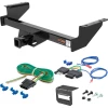 For 03-06 Toyota Tundra All, Incl factory towable bumper Trailer Hitch + Wiring 5 Pin Curt 13184 2 inch Tow Receiver