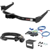 For 2005-2015 Nissan Armada Trailer Hitch + Wiring 5 Pin Fits Models w/ Existing USCAR 7-way Curt 13188 2 inch Tow Receiver