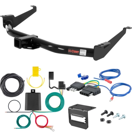 For 2005-2015 Nissan Armada Trailer Hitch + Wiring 5 Pin Fits All Models Curt 13188 2 inch Tow Receiver