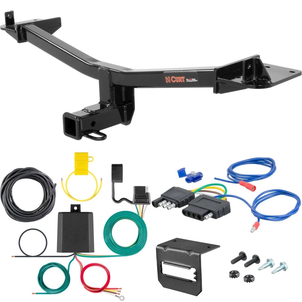 For 2015-2016 Audi Q3 Trailer Hitch + Wiring 5 Pin Fits All Models Curt 13209 2 inch Tow Receiver