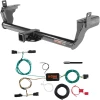For 15-18 Ford Edge SE & SEL Trailer Hitch + Wiring 4 Pin Curt 13234 56272 2 inch Tow Receiver