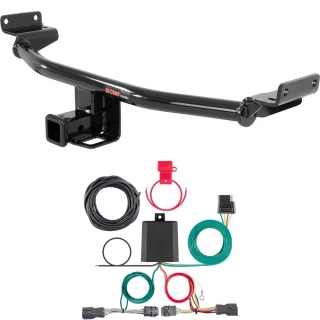 For 2019-2021 Hyundai Tucson Trailer Hitch + Wiring 4 Pin Except Night Edition Curt 13240 56442 2 inch Tow Receiver