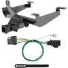For 2019-2022 Land Rover Range Rover Sport Trailer Hitch + Wiring 4 Pin Except Hybrid Curt 13243 56293 2 inch Tow Receiver